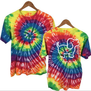 TS610 Dynamite Puppy Love Tye Dye Hippie Shirt M
